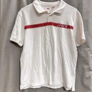Levi's Polo sport Short Sleeve Polo Shirt Size L Vintage Shirt BR2245